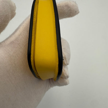 Prada PRADA Saffiano Yellow Coin Purse