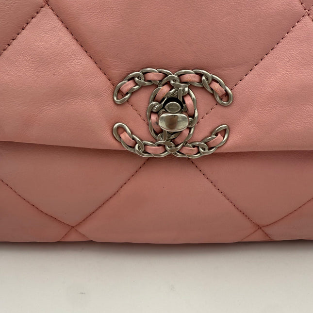 Chanel CHANEL 19 Medium Pink Handbag