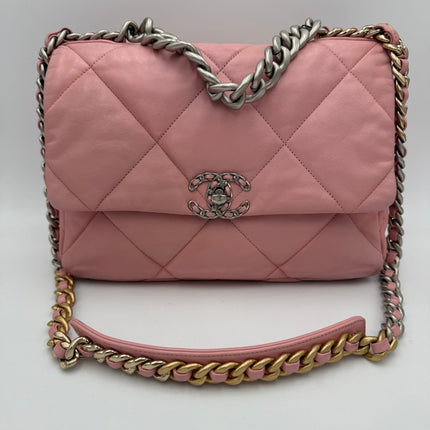 Chanel CHANEL 19 Medium Pink Handbag
