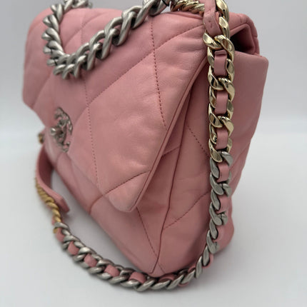 Chanel CHANEL 19 Medium Pink Handbag