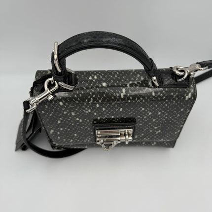 Dolce & Gabbana DOLCE & GABBANA Monica Python and Patent Handbag