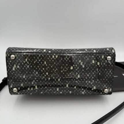 Dolce & Gabbana DOLCE & GABBANA Monica Python and Patent Handbag