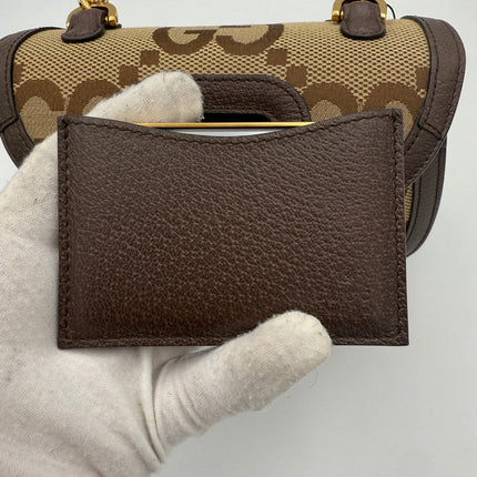 Gucci GUCCI BAMBOO 1947 GG Canvas Handbag