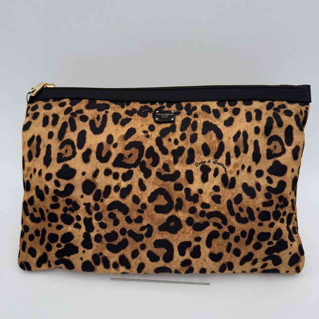 Dolce & Gabbana DOLCE & GABBANA Leopard Clutch