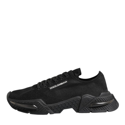 Dolce & Gabbana Black Airmaster Low Top Men Sneakers Shoes