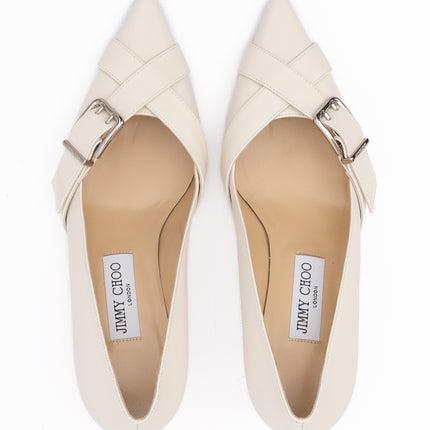 Jimmy Choo Milk Calf Leather Alix 60 Pumps