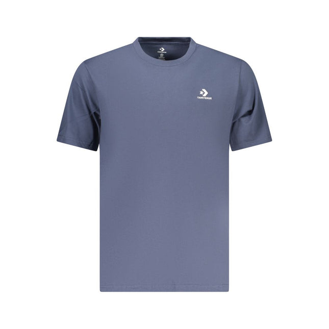 Converse Blue Cotton Men T-Shirt