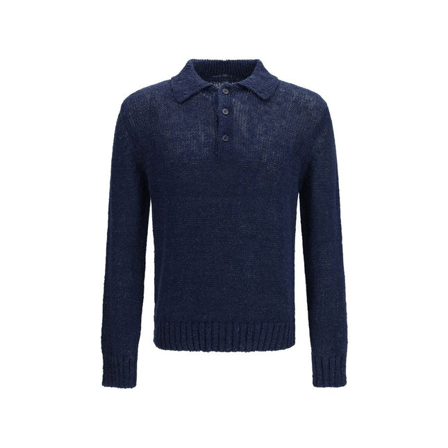 Sunflower Blue Cotton Polo Shirt
