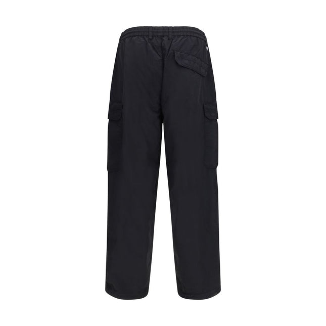 C.P. Company Black Polyamide Cargo Pants
