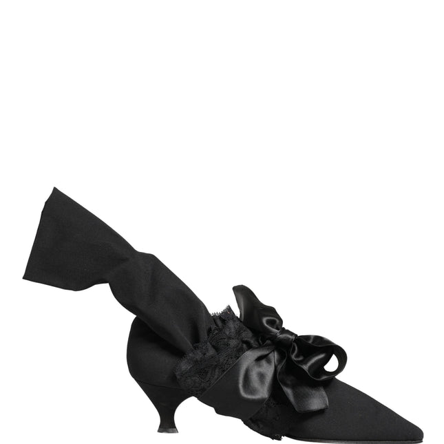 Dolce & Gabbana Black Suede Mid Calf Boots Shoes