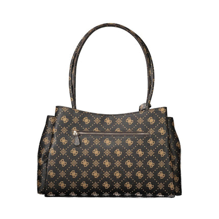 Guess Jeans Marrone Polyurethane Women Handbag