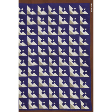 Miu Miu Multicolor Silk Scarf