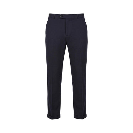 Mulish Blue Cotton Two-Piece Suit