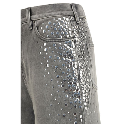 Golden Goose Gray Cotton Jeans Denim