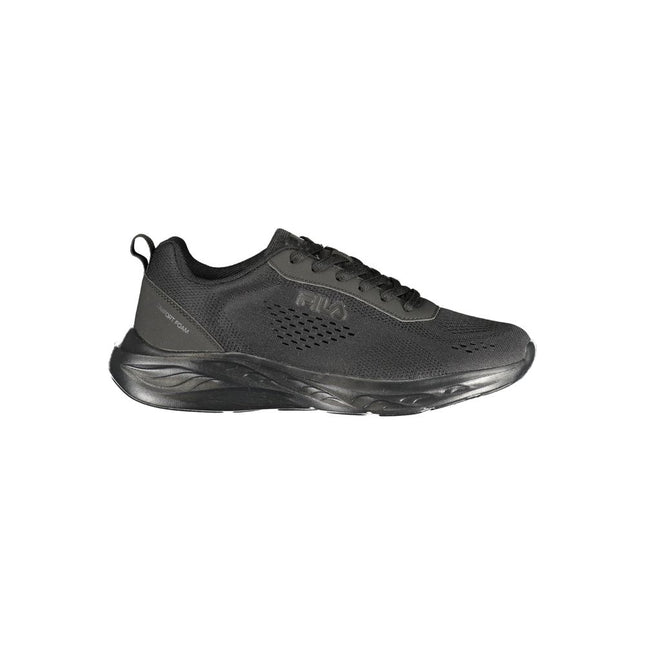 Fila Nero Polyurethane Men Sneaker