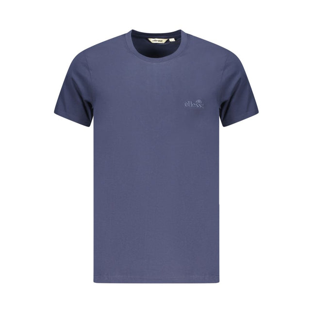 Ellesse Blu Cotton Men T-Shirt