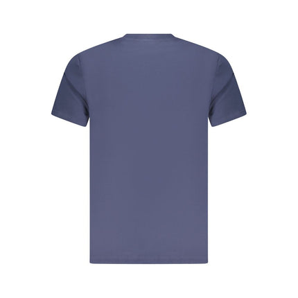 Ellesse Blu Cotton Men T-Shirt