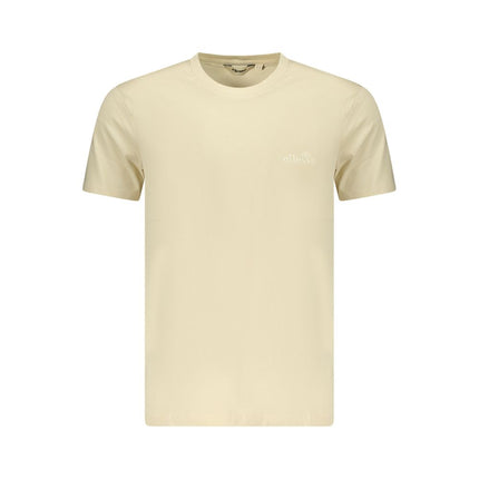 Ellesse Beige Cotton Men T-Shirt