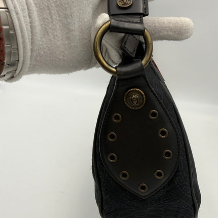 Versace VERSACE Medusa Jacquard Shoulder Bag