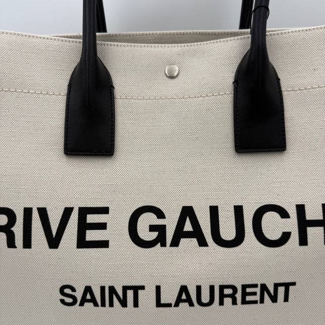 Saint Laurent SAINT LAURENT Rive Gauche Large Tote Bag