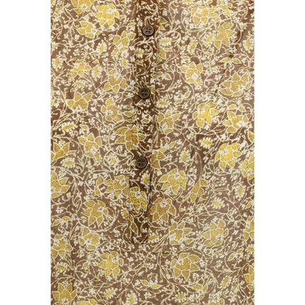 Marant Etoile Bicolor Cotton Pattern Shirt
