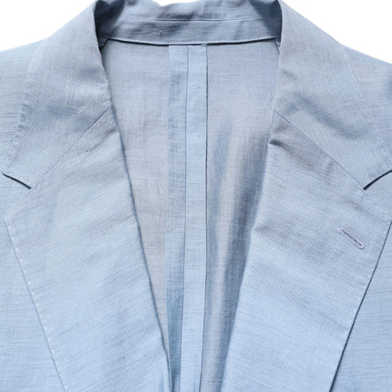Dolce & Gabbana Light Blue Single Breasted Men Jacket Blazer