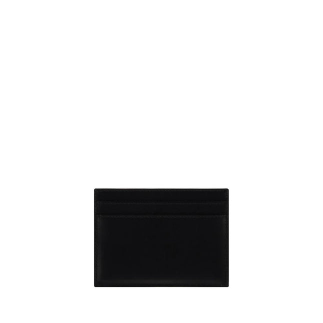 Saint Laurent Black Calf Leather Bos Taurus Wallet