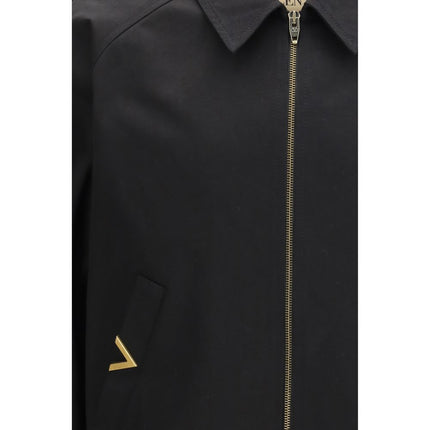 Valentino Black Cotton Bomber