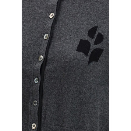 Marant Etoile Gray Cotton Cardigan