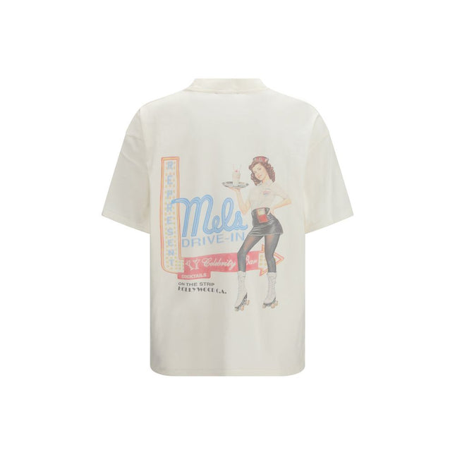 Represent White Cotton T-Shirt
