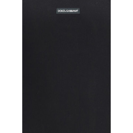 Dolce & Gabbana Black Cotton Top