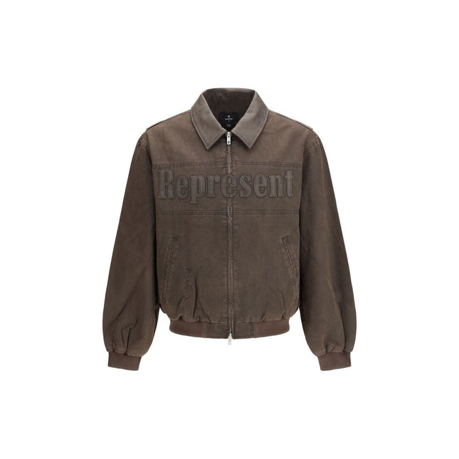 Represent Brown Cotton Bomber