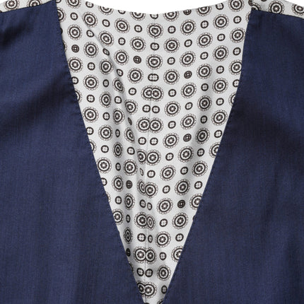 Dolce & Gabbana Navy Blue Wool Dress Formal Waistcoat Vest