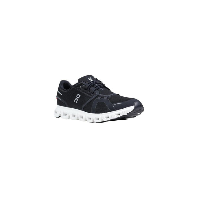 On Running Black And White Recycled Polyester Athletic Sneakers