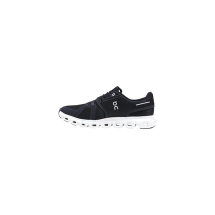 On Running Black And White Recycled Polyester Athletic Sneakers