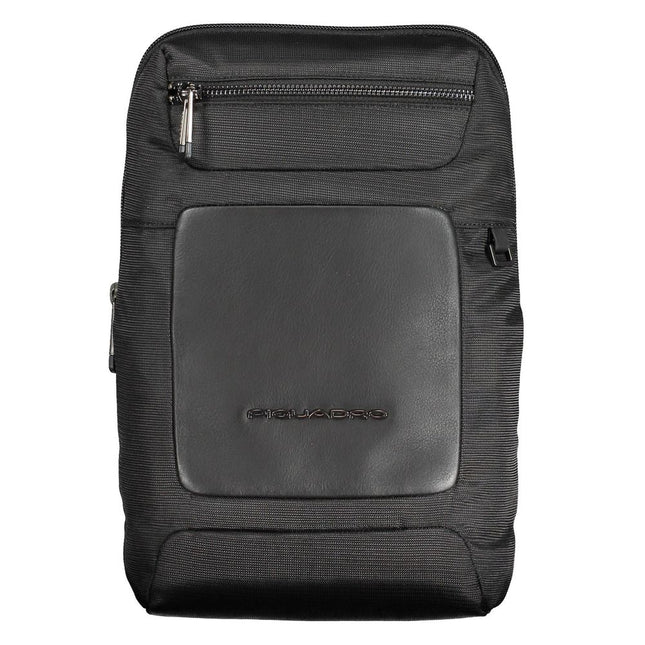 Piquadro Nero Econyl Men Shoulder Bag Piquadro