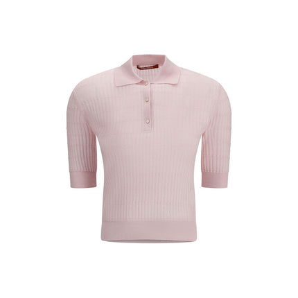 Max Mara Multicolor Silk Shortsleeve Shirt