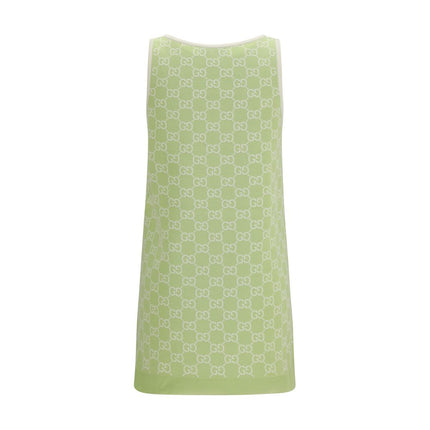 Gucci Bicolor Cotton Casual Dress