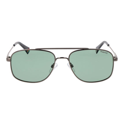 Polaroid Gray Metal Sunglasses