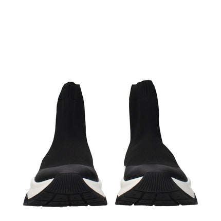 Jimmy Choo Black Fabric Ankle Boots