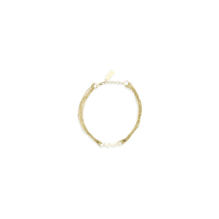 Saint Laurent Gold Brass Bracelet