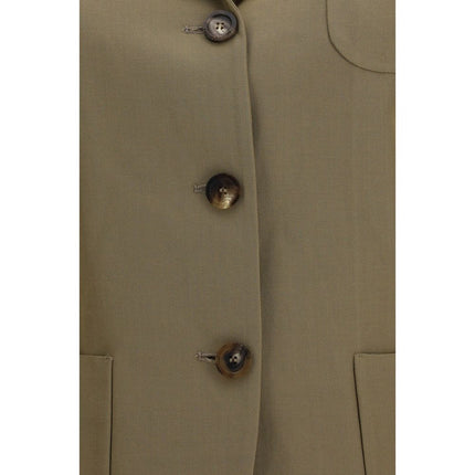 Fabiana Filippi Brown Viscose Blazer