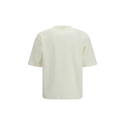 LAMINAR White Polyester T-Shirt