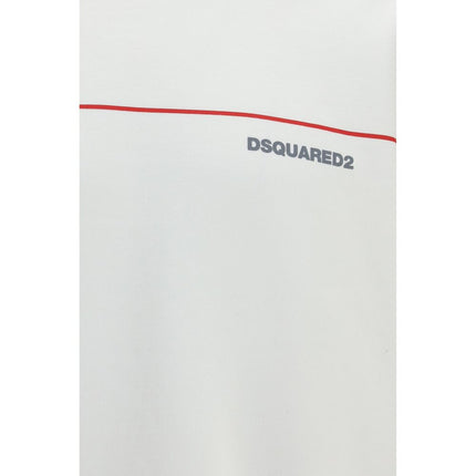 Dsquared² White Cotton Sweatshirt