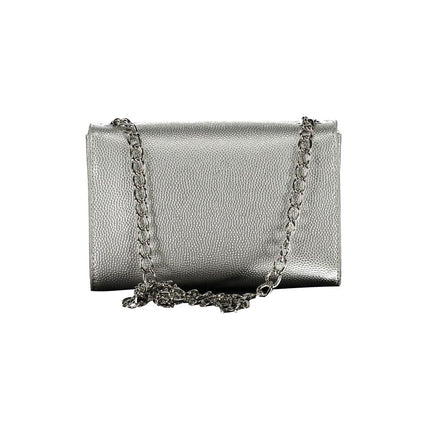 Mario Valentino Silver Polyurethane Women Bag