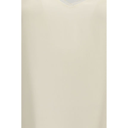 Fabiana Filippi Beige Acetate Blouse