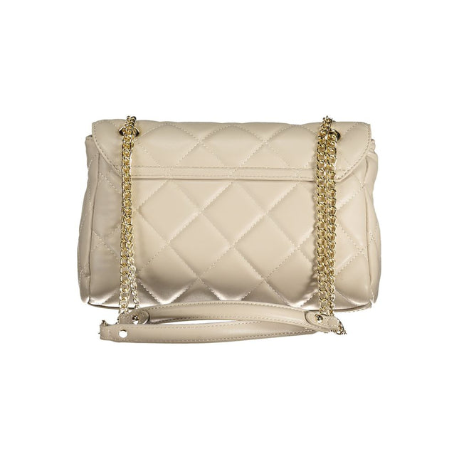 Mario Valentino Beige Polyurethane Women's Bag