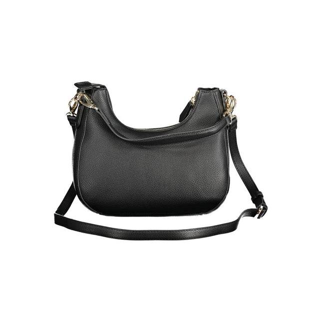 Mario Valentino Black Polyurethane Women Bag