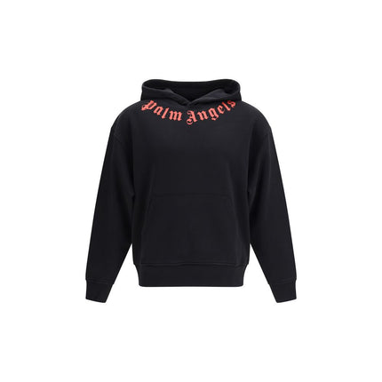 Palm Angels Black Cotton Sweatshirt