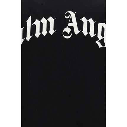 Palm Angels Black Cotton Sweatshirt